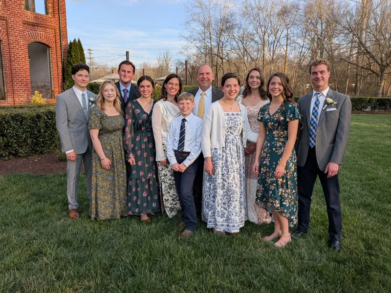 Pastor David Vance and family